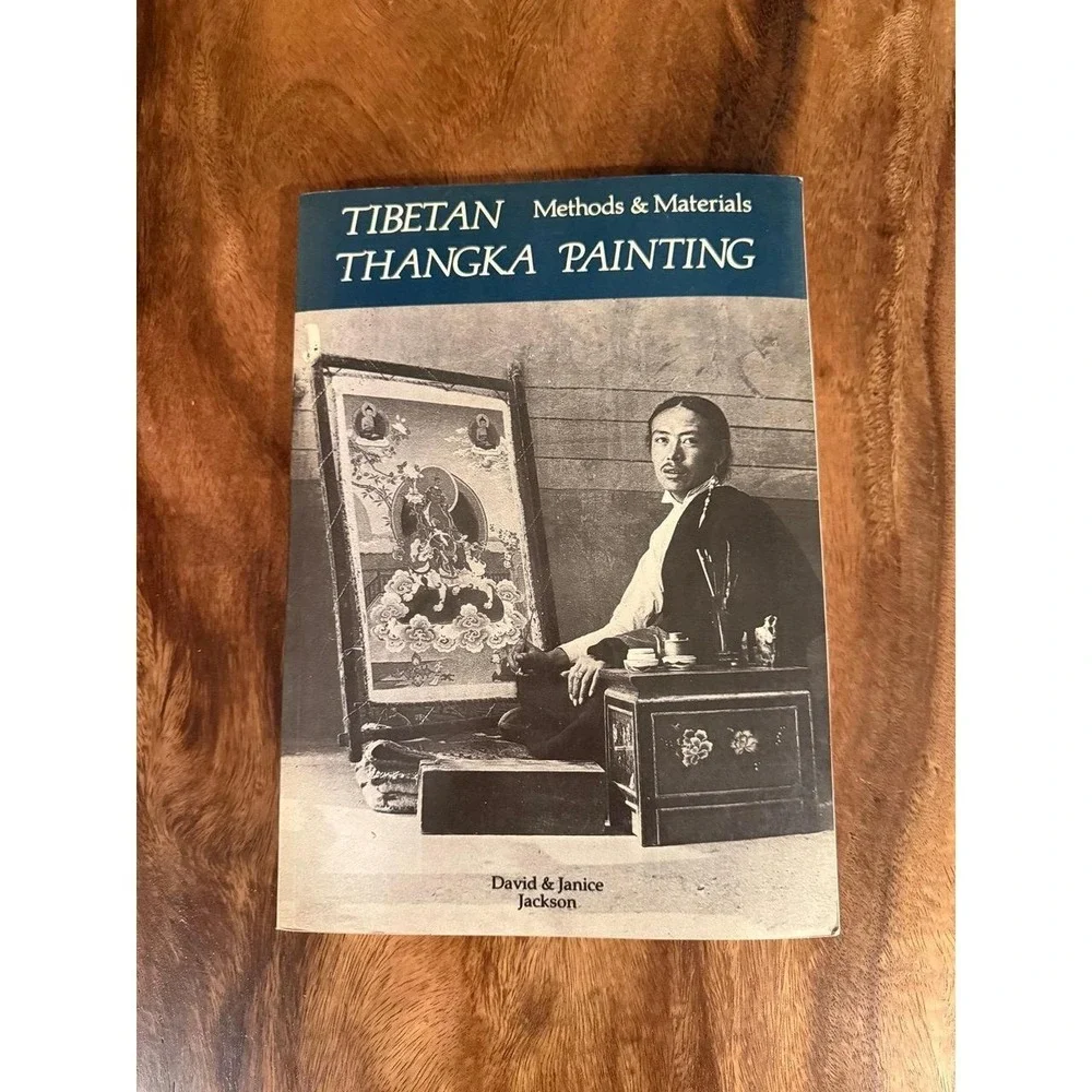 Tibetan Thangka Painting Methods & Materials David & Janice Jackson 1988 Book